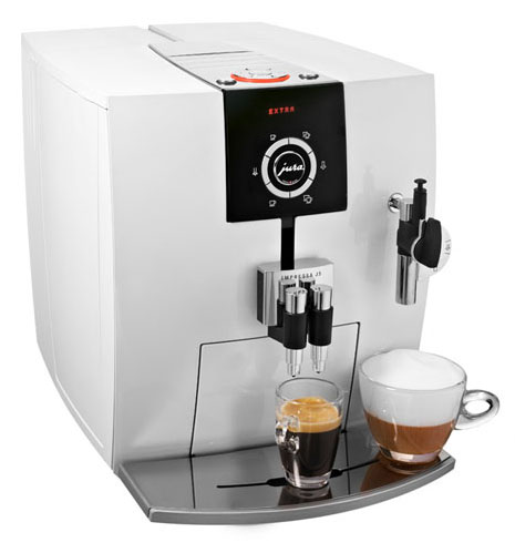 Jura Impressa J5 blanche Piano White + Offre cadeaux